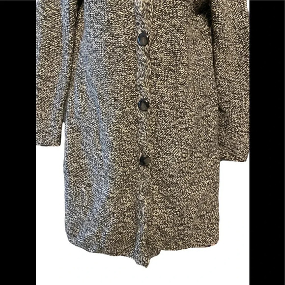 Talbots Wool Cashmere Rabbit Hair Blend Long Line Cardigan Sweater - Picture 3 of 8